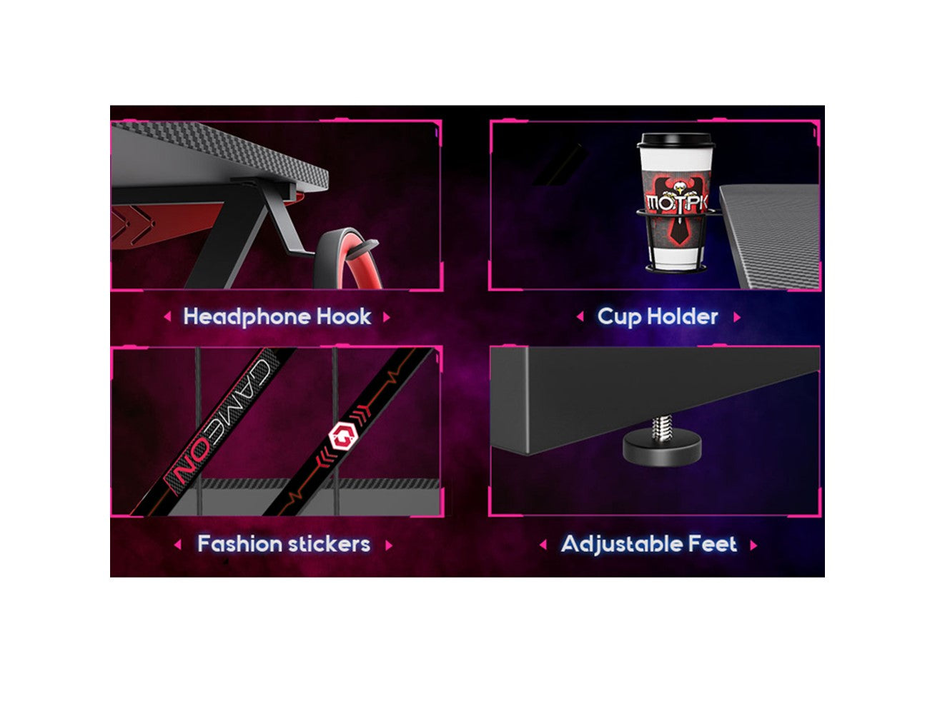 DXRacer Craft Pro XL Gaming Chair - Koi Fish Black With Free GAMEON L-Shaped Slayer I Series Gaming Desk (129 x 129 x 74 cm) DXRacer Craft Pro XL Gaming Chair - Koi Fish Black With Free GAMEON L-Shaped Slayer I Series Gaming Desk (129 x 129 x 74 cm)